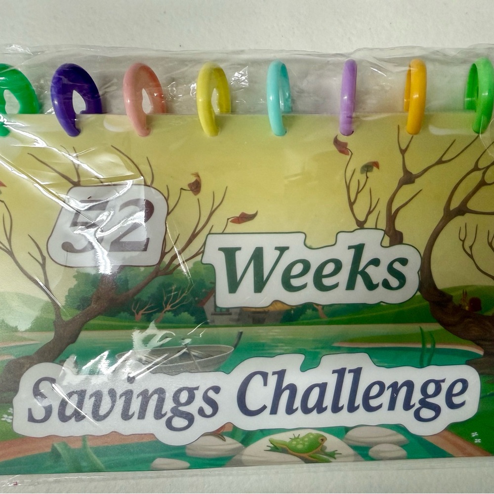 52 Weeks Savings Challenge Binder